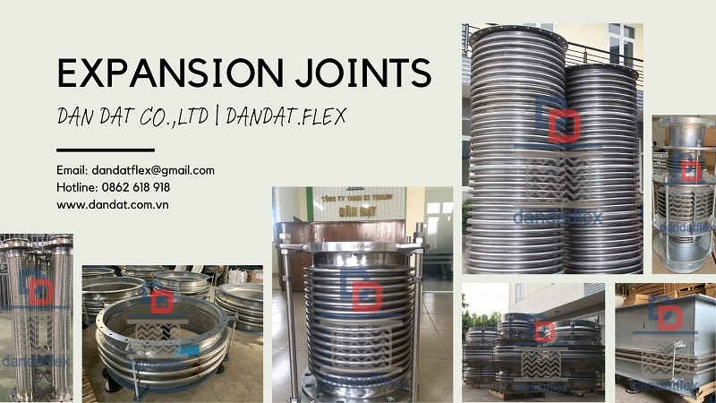 Khớp nối bù trừ, Bellows Expansion Joint, Khớp nối inox, Khớp giãn nở inox 