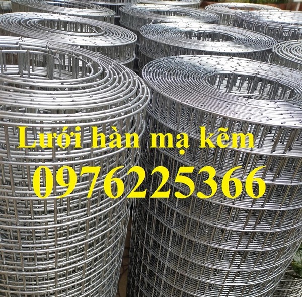 Giá lưới hàn mạ kẽm cuộn D3a50x50 