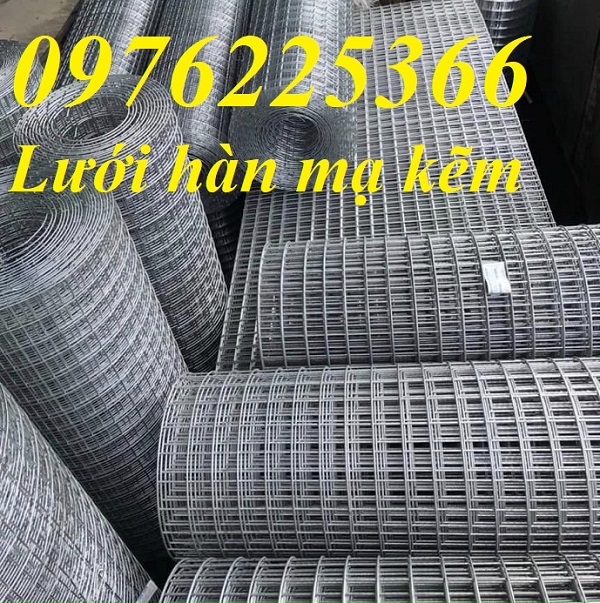 Lưới thép mạ kẽm ô 50x50, lưới thép hàn ô 50x50