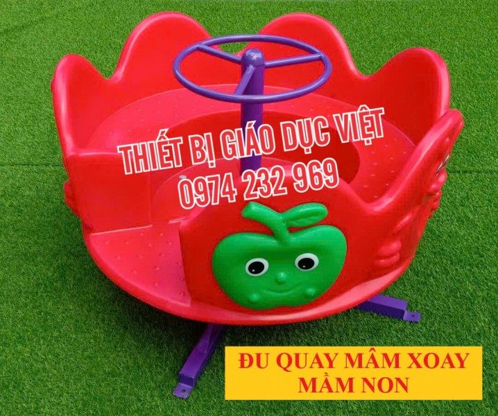 Đu quay mầm non, mâm xoay mầm non