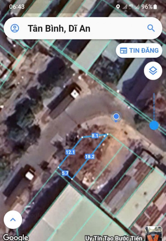 DUY NHẤT Lô Góc 2 MẶT TIỀN - THỔ CƯ 100% - Khu TĐC Hố Lang, Tân Bình Dĩ An Bình Dương