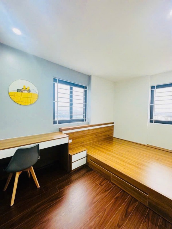 NHÀ MỚI THANH TRÌ 50m2 THIẾT KẾ  HIỆN ĐẠI 5 TẦNG 4.9 tỷ -DÂN TRÍ CAO