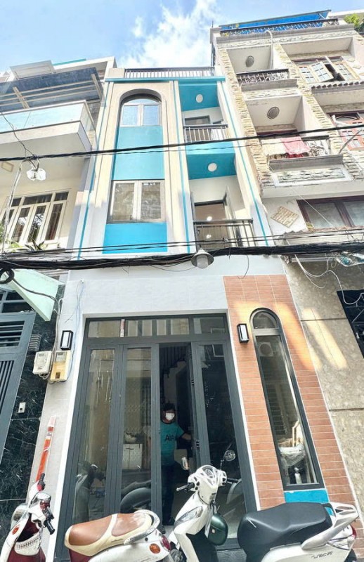 BÁN NHÀ MỚI Ở NGAY , NGUYỄN ĐÌNH CHIỂU, Q3 - HẺM XE TẢI 5M THÔNG, 36M2, 4 TẦNG NHỈNH 8 TỶ- SỔ HOÀN