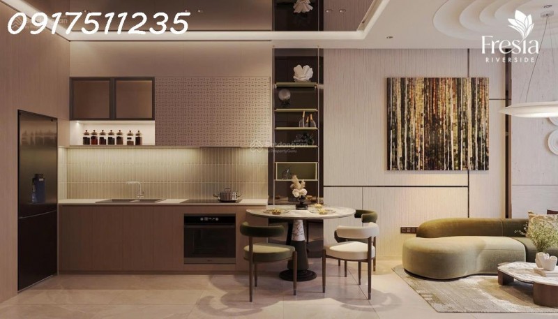Fresia Riverside-căn hộ liền kề Aeon Mall Biên Hòa, dự kiến giá 1,56 tỷ trả 400tr đến khi nhận nhà