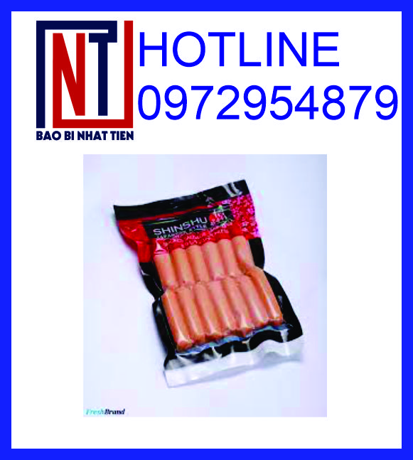 In túi PA/PE đựng xúc xích rẻ đẹp chất lượng 