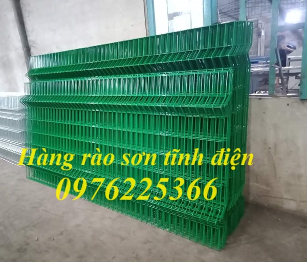 Hàng rào sơn tĩnh điện chắn sóng