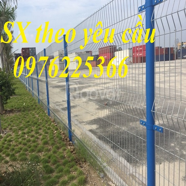 Hàng rào chắn sóng thép sơn tĩnh điện 