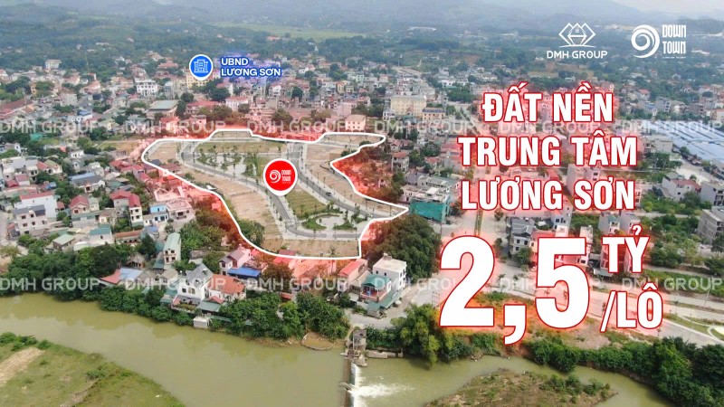 Cần bán lô đất nền trung tâm thị xã Lương Sơn. Giá 2,4 tỷ.