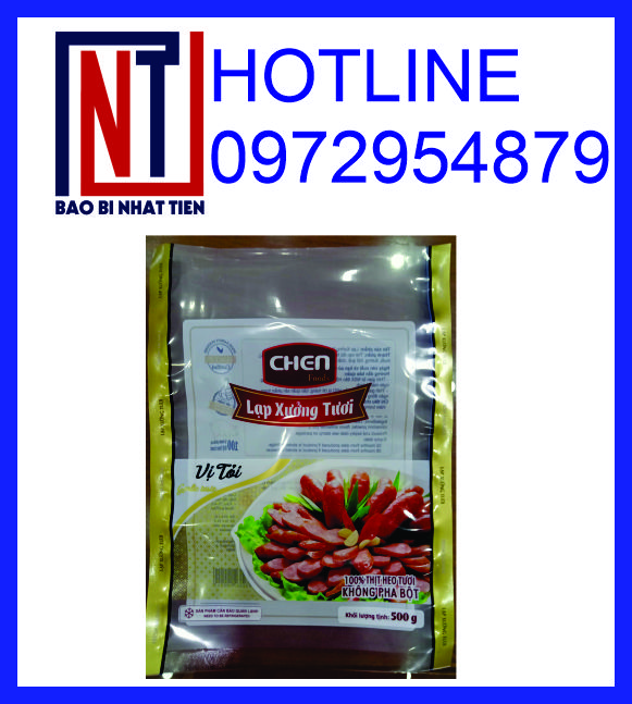 Sản xuất in ấn túi PA hút chân không