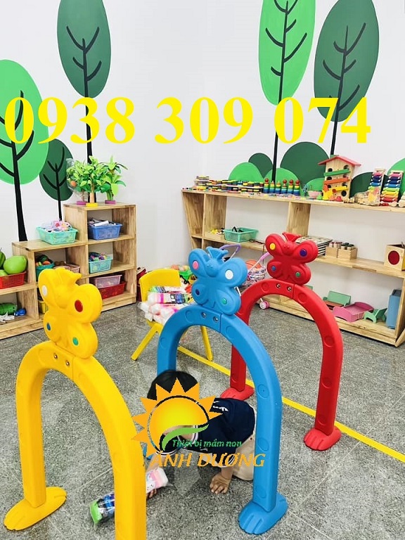 Cung chui trẻ em mầm non, cổng chui mầm non