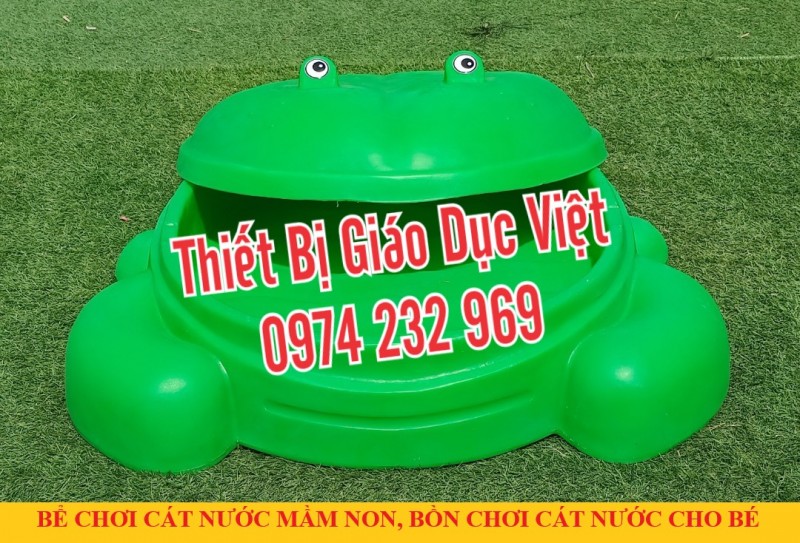 Bể chơi cát nước mầm non, bể chơi cát và nước cho bé