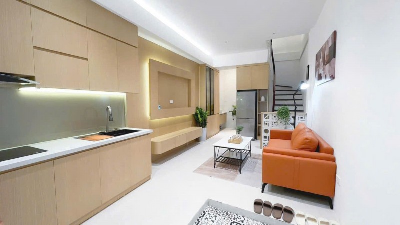 Nhà Mới Đẹp Khương Đình Full Nội Thất Ngõ Rộng DT 32m2 5 tầng MT 3.8m Giá 6.8 tỷ