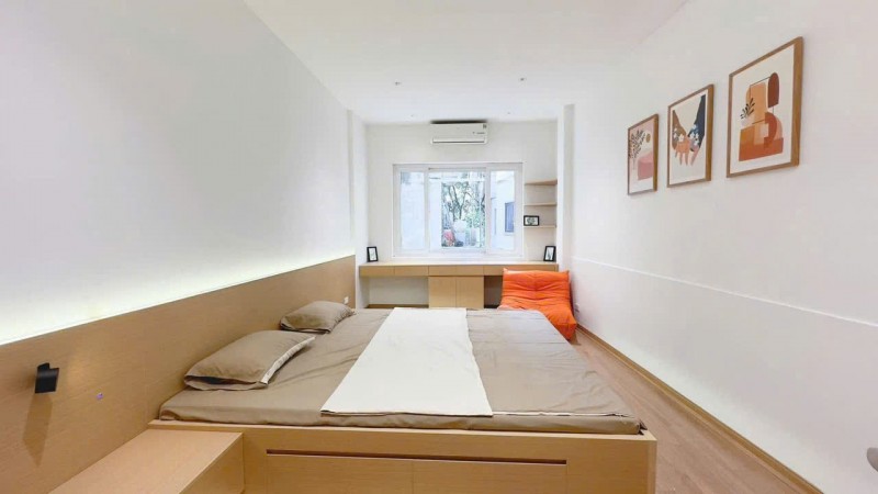 Nhà Mới Đẹp Khương Đình Full Nội Thất Ngõ Rộng DT 32m2 5 tầng MT 3.8m Giá 6.8 tỷ