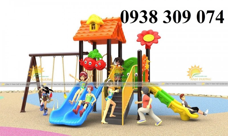 Cầu trượt liên hoàn mái nhà, cầu trượt liên hoàn mái sâu