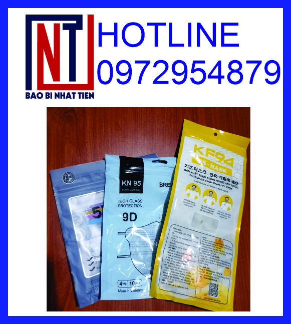 Chuyên sản xuất bao bì khẩu trang