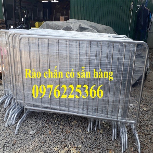 Rào chắn barie di động khổ 1.2m x 2m, Hàng rào di động khổ 1.2m x 2m 
