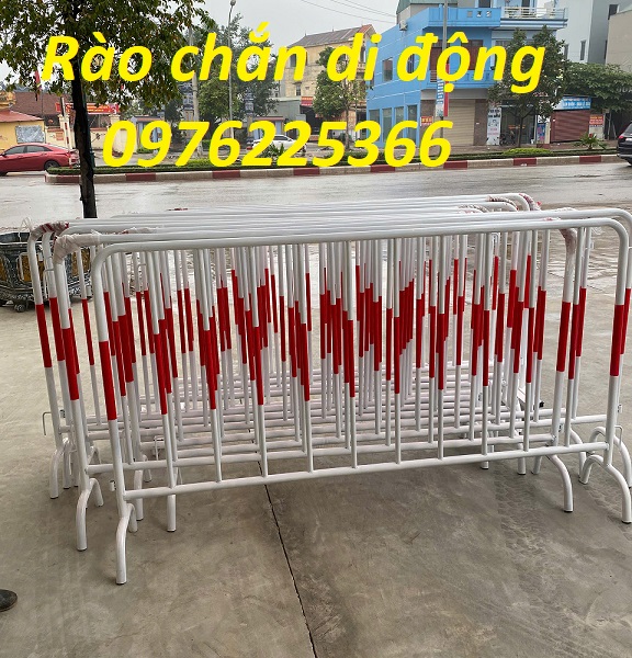 Rào chắn barie di động khổ 1m x 2m 