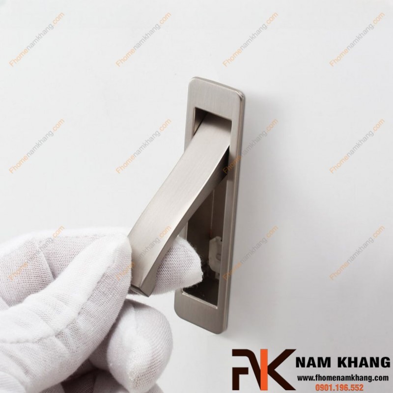Tay nắm âm tủ dạng kéo NK436A | Zalo 0901 196 552