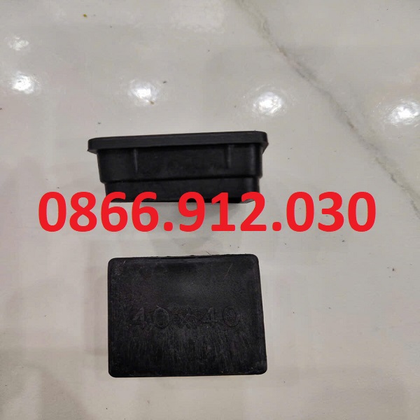 Nắp chụp đầu sắt hộp vuông 40x40mm, chụp ngoài vuông 40x40mm