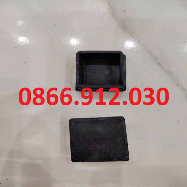 Nắp chụp đầu sắt hộp vuông 40x40mm, chụp ngoài vuông 40x40mm