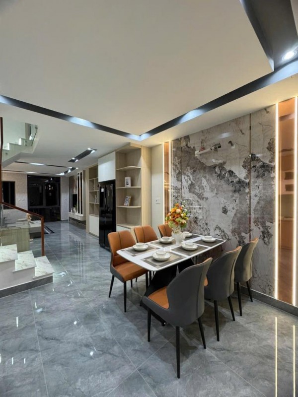 Nhà Mặt Tiền Thạnh Lộc 40 , 74m2 x 5 Tầng .Full Nội Thất  Gía chỉ nhỉnh 6 tỷ