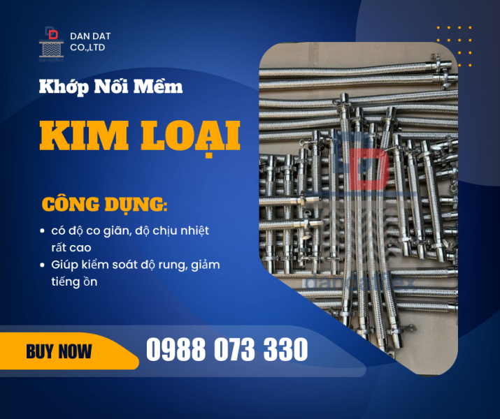 Khớp nối mềm kim loại-Khớp nối mềm nối bích (Jis, Ansi, Bs, Din)-