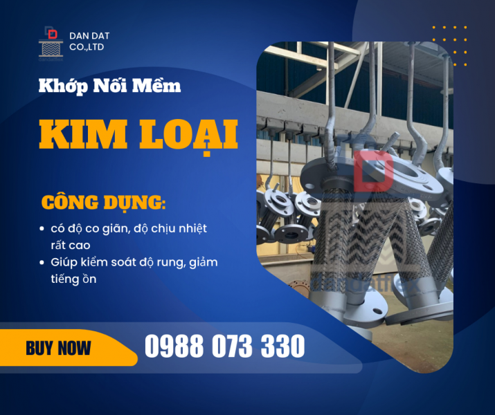 Khớp nối mềm kim loại-Khớp nối mềm nối bích (Jis, Ansi, Bs, Din)-