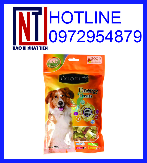 Chuyên sản xuất bao bì thức ăn thú cưng