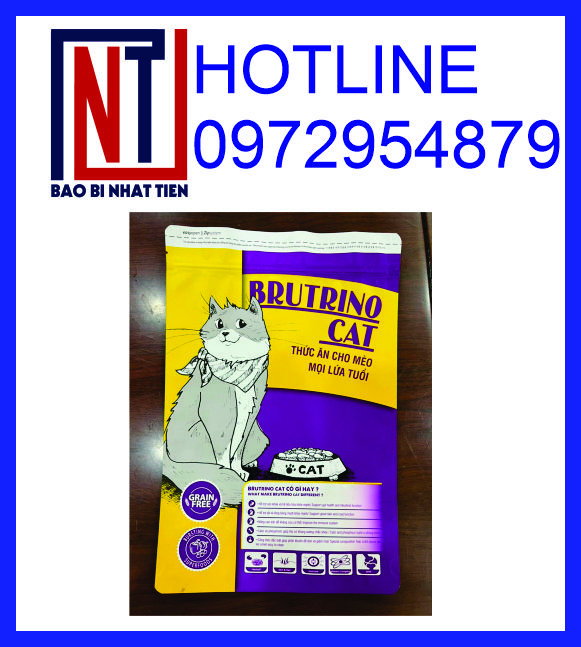 Chuyên sản xuất bao bì thức ăn thú cưng