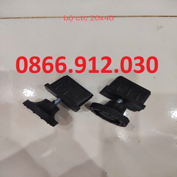 Bộ chân tăng chỉnh chiều cao 20x40mm, chân tăng đưa 20x40mm