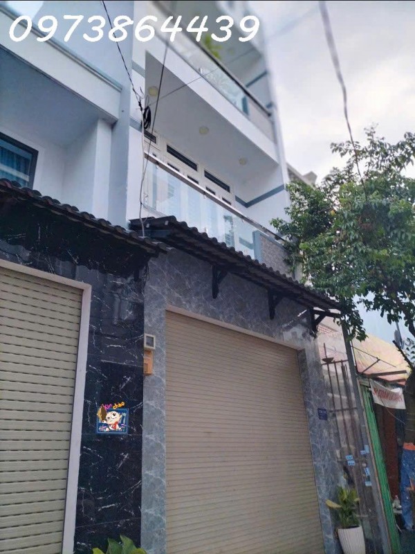 BÁN NHÀ PHỐ 3 TẦNG QUẬN 12 - HẺM TẢI THÔNG TÂN THỚI HIỆP 21 - NGANG 4 X 15  - NGAY NHÀ VĂN HOÁ -