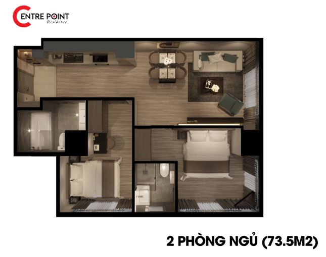 BÁN CĂN HỘ SÁT TT HÀNH CHÍNH ĐÀ NẴNG, FULL NỘI THẤT, ĐANG VẬN HÀNH CHO THUÊ 40TR/THÁNG
