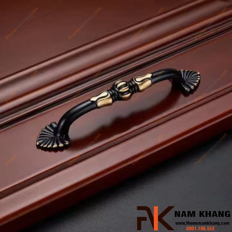 Tay nắm tủ cổ điển đồng cao cấp NK451D | Zalo 0901 196 552