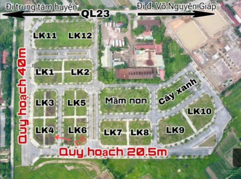 BÁN 90M2 ĐẤT TÁI ĐỊNH CƯ ĐÔNG NAM CỔ DƯƠNG TIÊN DƯƠNG ĐÔNG ANH - GÍA CHỈ 13X