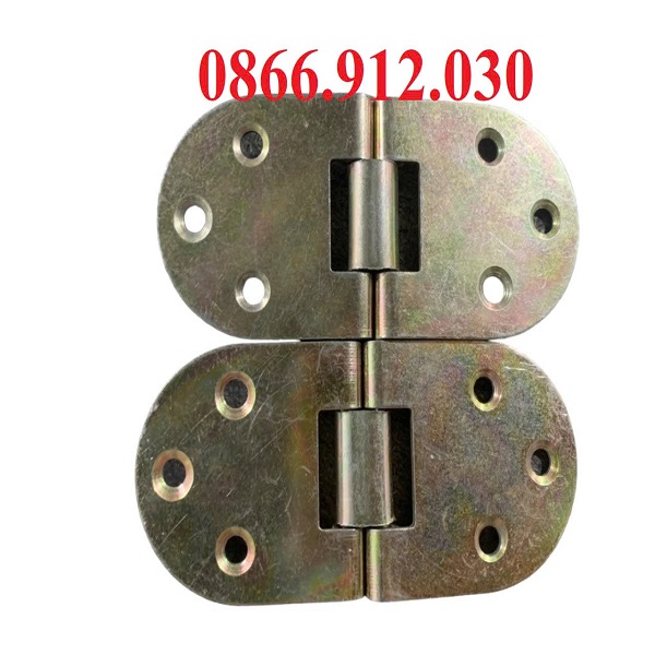 Bản lề thép bán nguyệt, bản lề oval