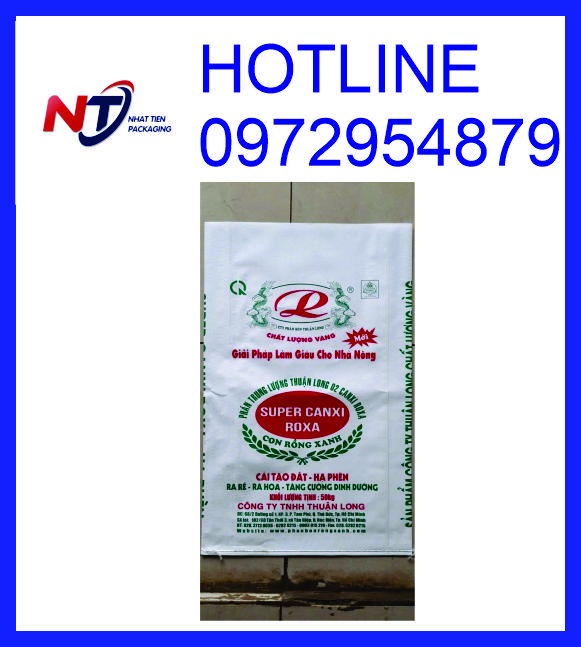 Bao PP dệt đựng phân bón 50kg giá rẻ chất lượng tốt