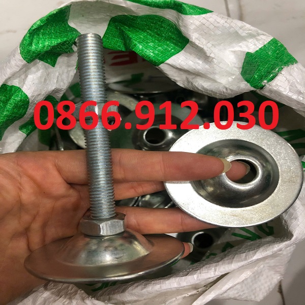 Chân tăng chỉnh chiều cao bọc sắt, chân tăng giảm chiều cao