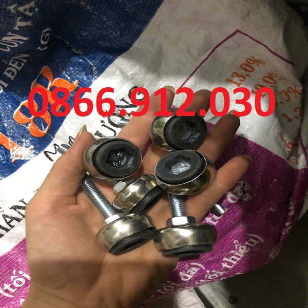 Chân tăng chỉnh chiều cao bọc sắt, chân tăng giảm chiều cao