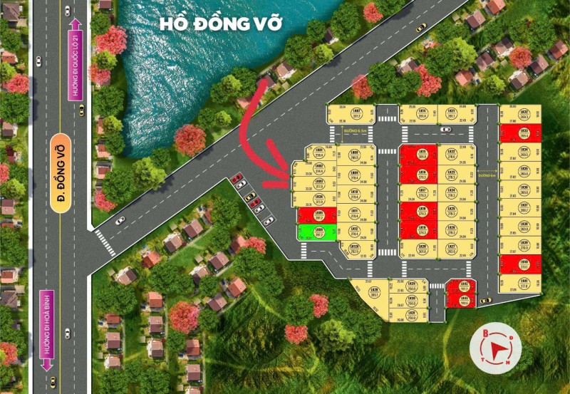 SIÊU HOT LÔ LIỀN KỀ 35 ĐẸP - GIÁ TỐT - Vị Trí Đắc Địa Tại Đường Đồng Vỡ, Huyện Quốc Oai, Thành phố
