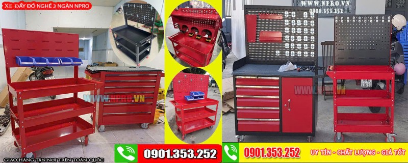 CÁC MẪU TỦ ĐỂ ĐỒ NGHỀ TIỆN LỢI