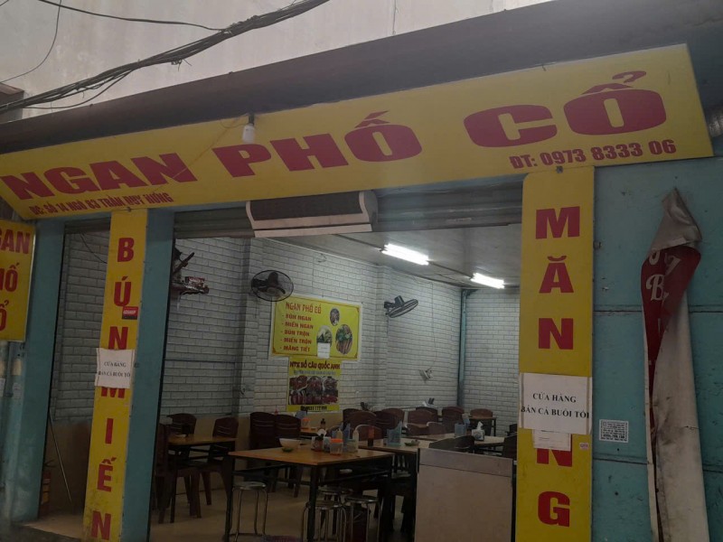 SANG NHƯỢNG QUÁN NGAN PHỐ CỔ – TRUNG HÒA, TRẦN DUY HƯNG