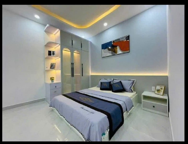 TRẦN THÁNH TÔNG, TÂN BÌNH, 74M2,(4.65x16.5), 4 TẦNG, GIÁ 6.38 TỶ.