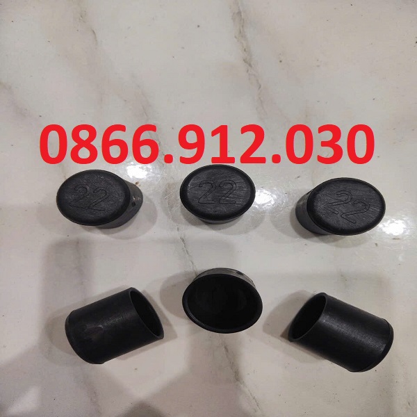 Nắp chụp nhựa phi 22mm, chụp ngoài phi 22mm