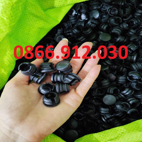 Nắp chụp nhựa phi 22mm, chụp ngoài phi 22mm