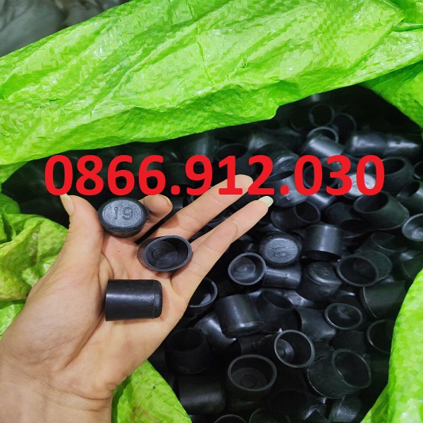 Nắp chụp sắt hộp phi 19mm, bịt đầu sắt hộp phi 19mm