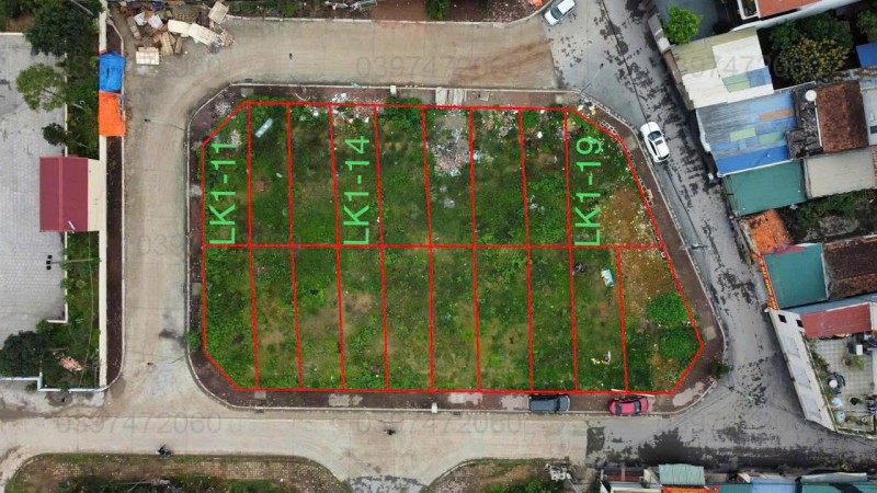Bán đất đấu giá chúc sơn chương mỹ 80m giá chúng thầu 86.496.000 đồng /m2