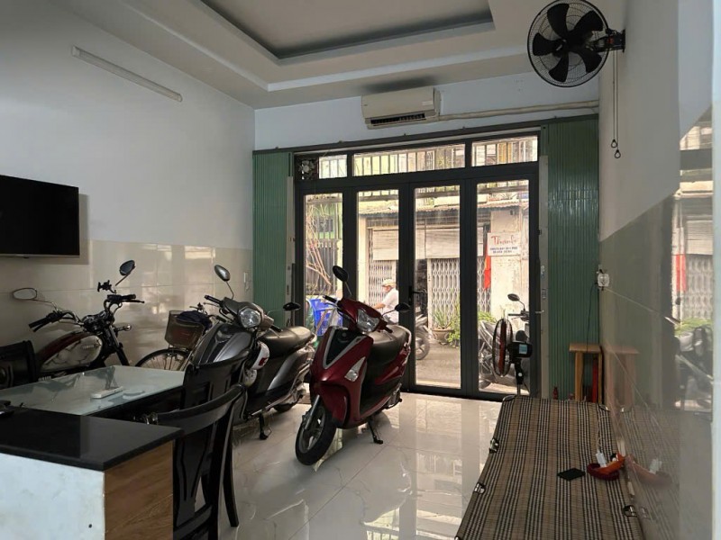 Bán nhà Gò vấp lô góc 2 mặt tiền hẻm xe tải thông – kinh doanh tốt – 4 tầng 4x12 – Giá