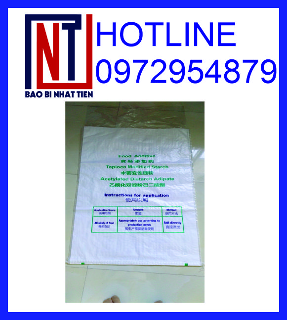 Bao PP dệt tráng PE in Flexo