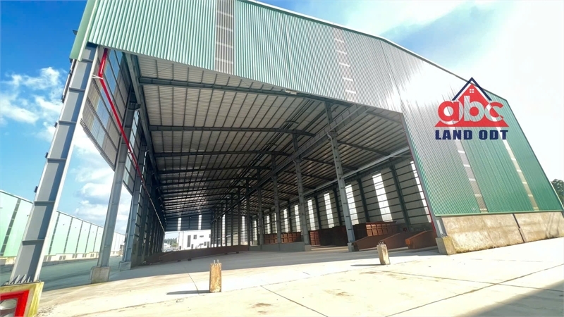 XT045 nhà xưởng sản xuất xị mạ, xử lý bề mặt. khung thép kiên cố, thời gian thuê lâu dài