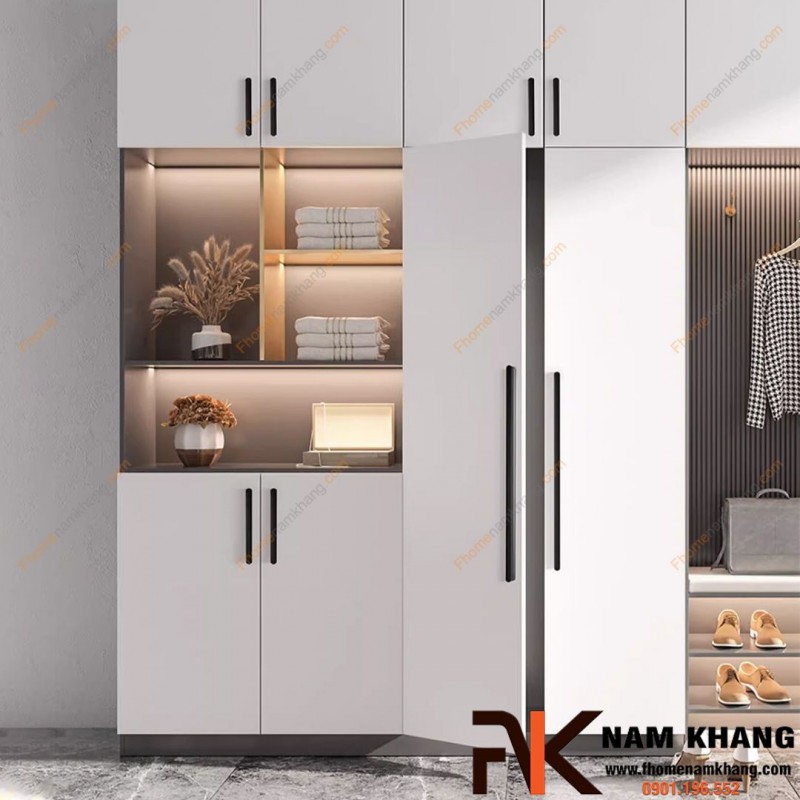 Tay nắm tủ dạng thanh nguyên khối NK001 | Zalo 0901 196 552